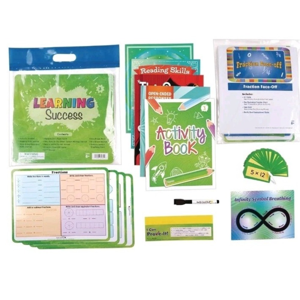 NEW Learning Success Grade 3 - Reading Math & SEL By Really Good Stuff, LLC